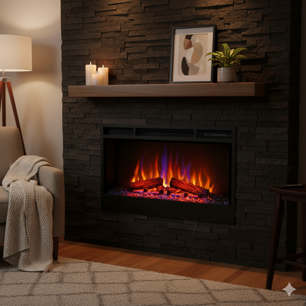 electric fireplace